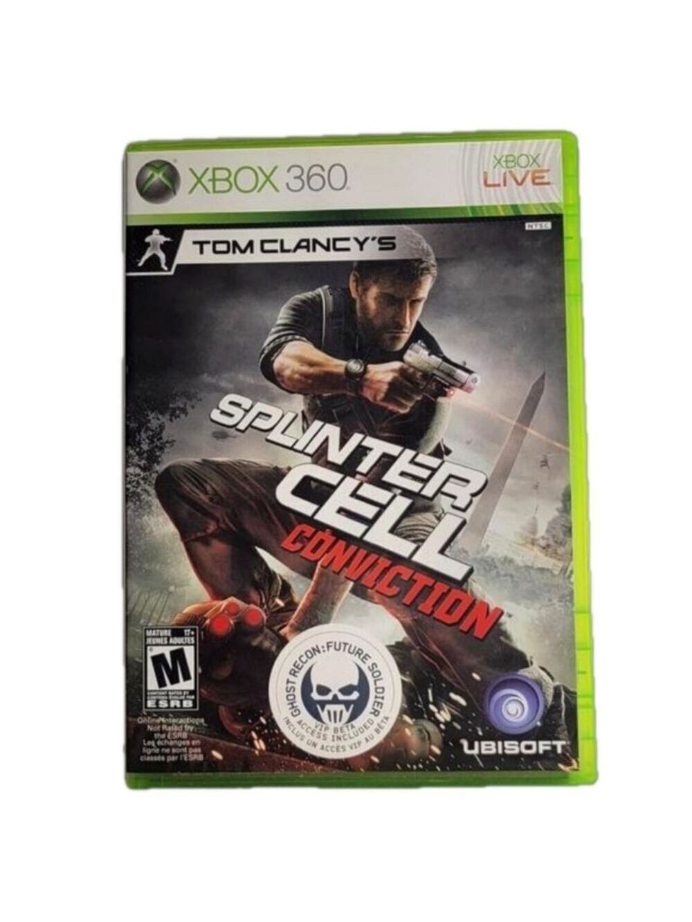 Tom Clancys Splinter Cell Conviction Xbox 360